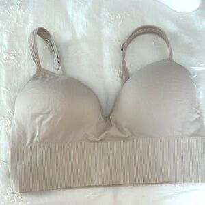 Women's Beige sports bra
